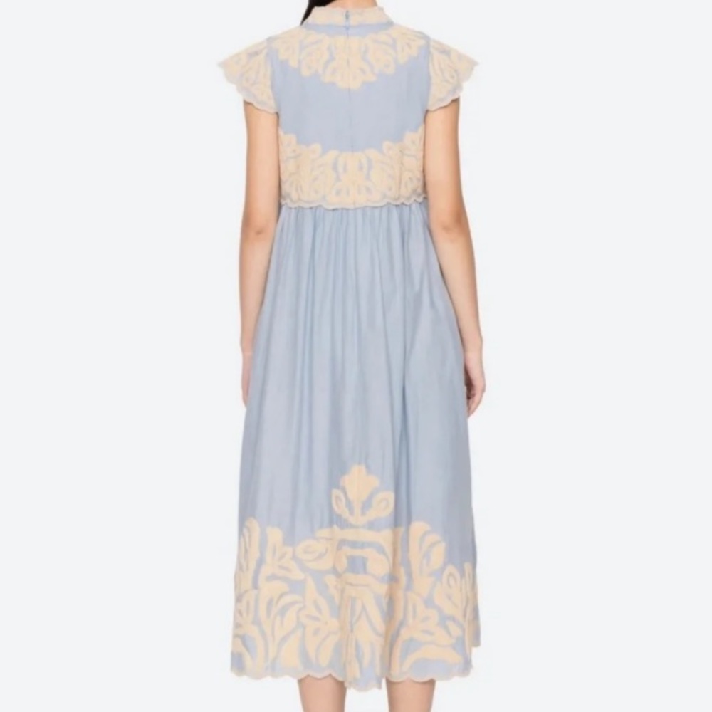 Alexandra Dress ~ Blue - Picture 4 of 7